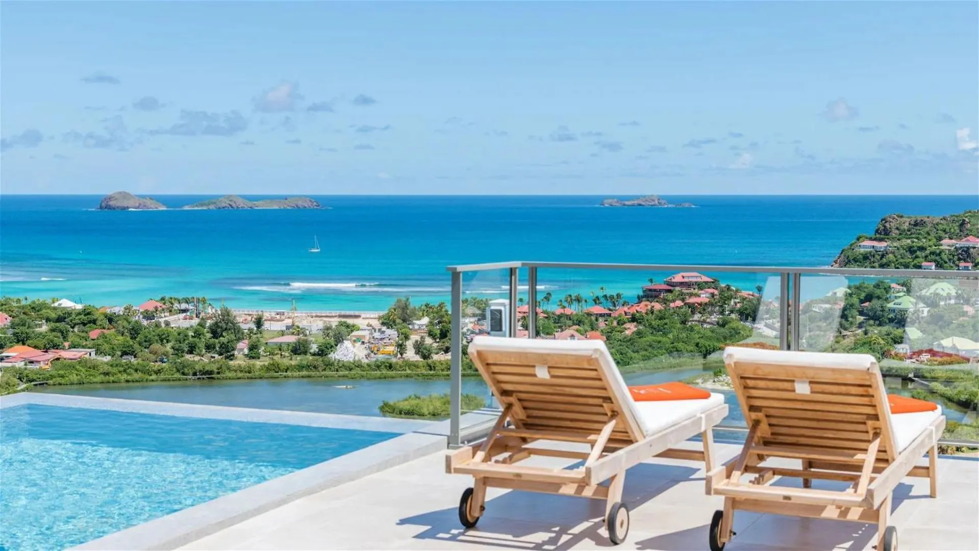 Relaxing Modern Villa in the Heights of Saint-Jean Gustavia Saint Barthelemy